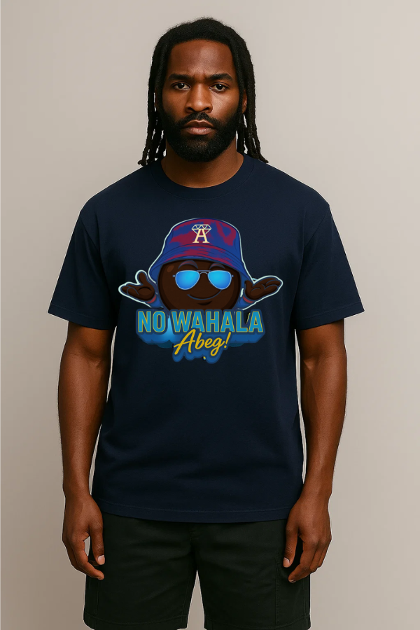 NO WAHALA t-shirt - Expresso