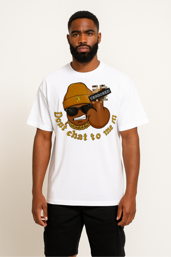 Don't chat T-shirt - Caramel