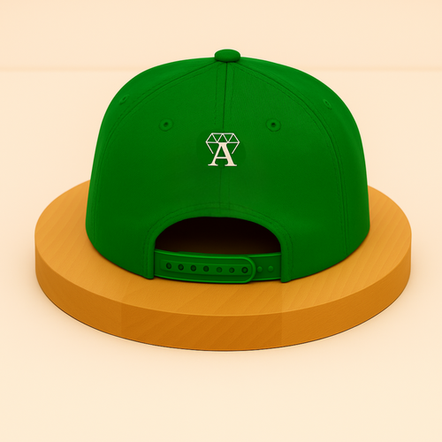 A Wise Man Mad - Kelly Green crown limited edition Snapback